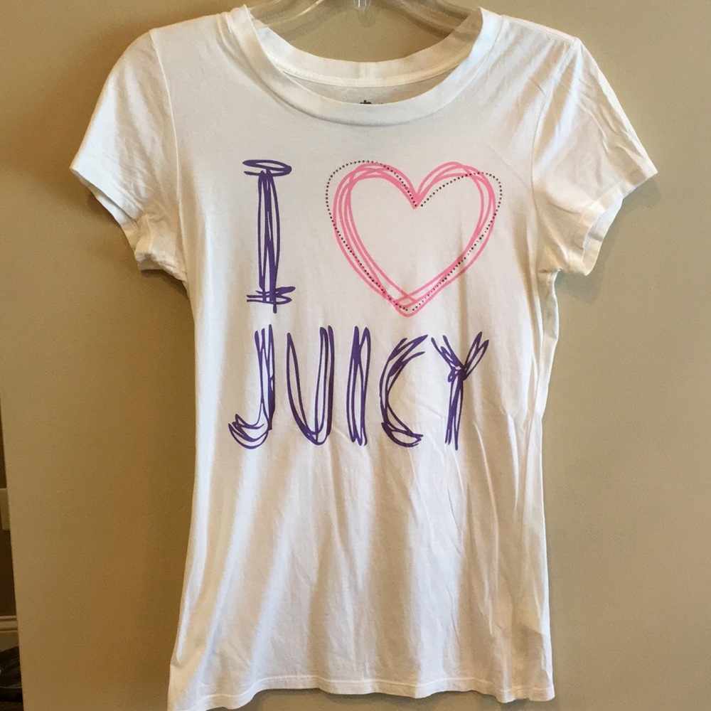 Brand new Juicy Couture pink purple t-shirt